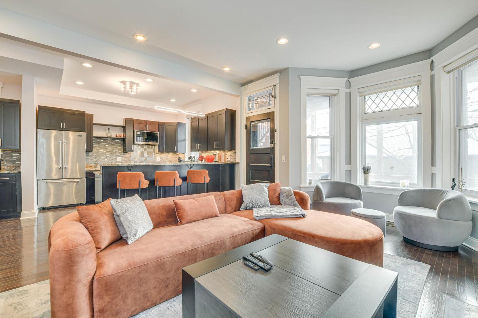 Spacious Condo With Deck About 3 Mi To Downtown Chicago! Exterior foto